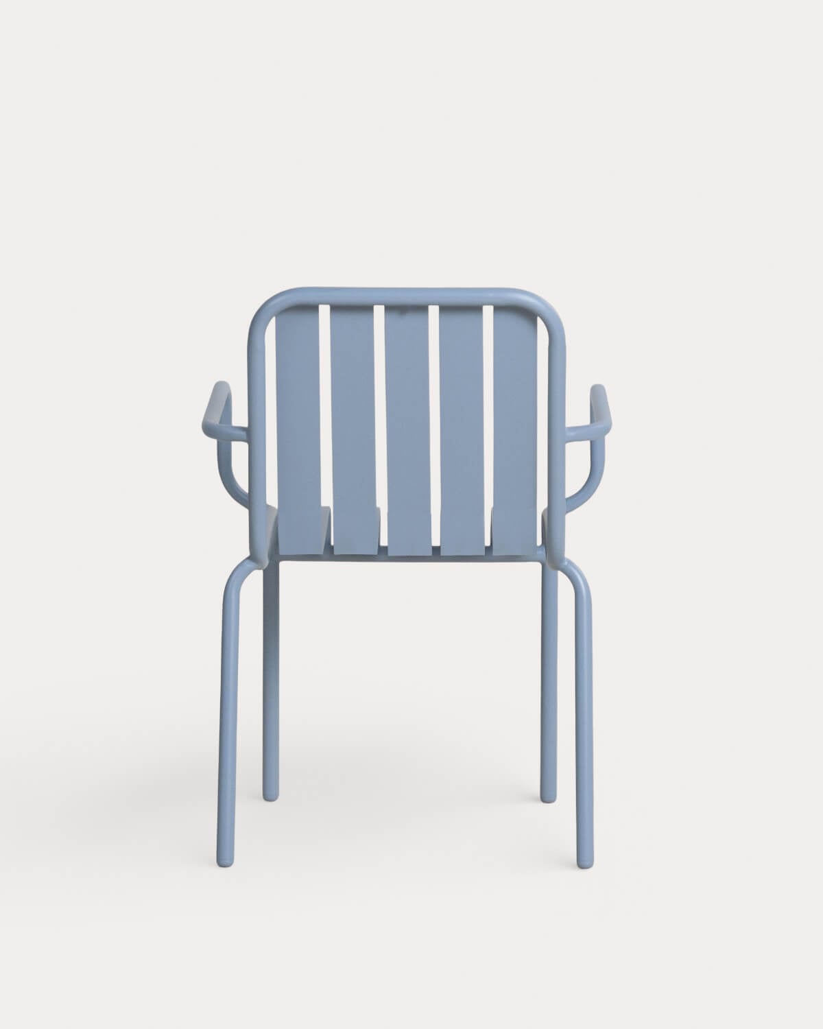 Pack 4 Outdoor Chairs with Metal Armrests Tavo, gallery image 3