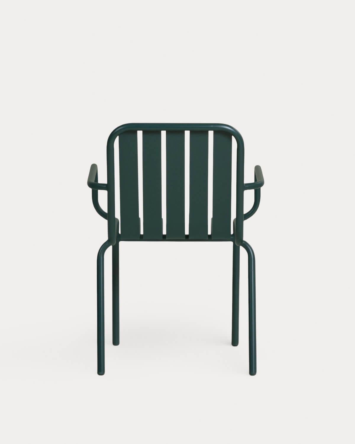 Pack 4 Outdoor Chairs with Metal Armrests Tavo, gallery image 3