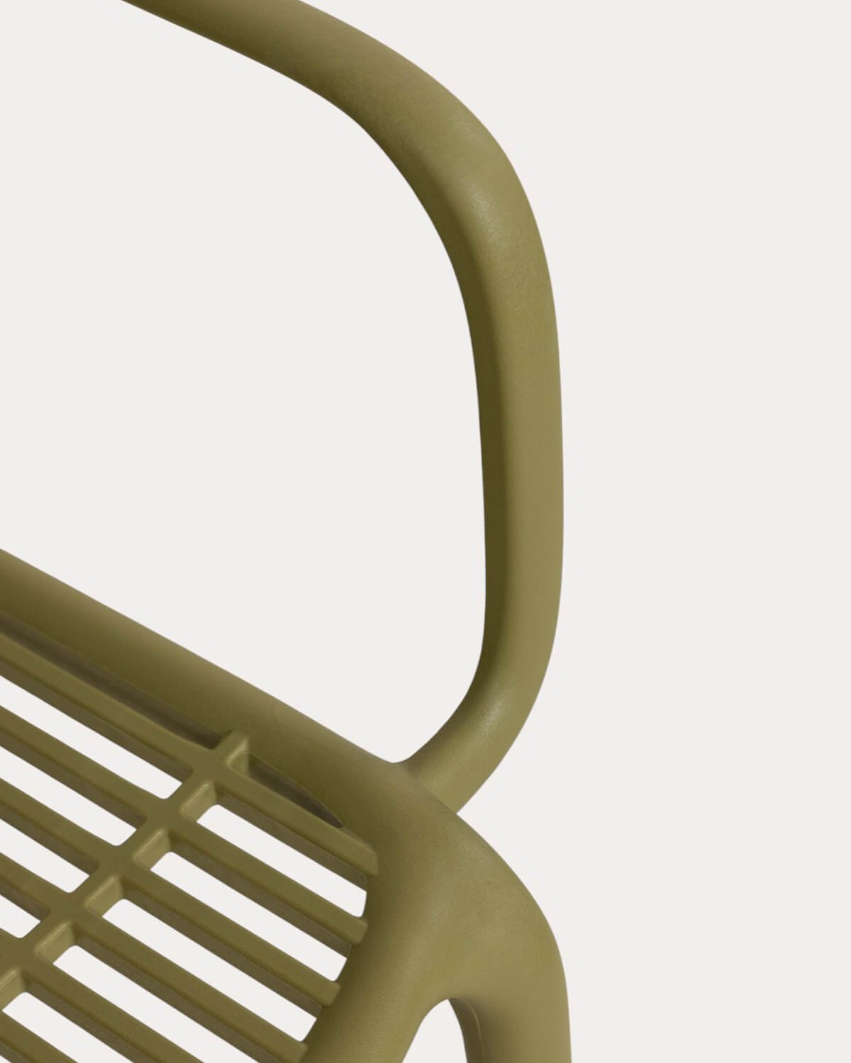 Polypropylene Outdoor Chair with Armrests Aisha, gallery image 5