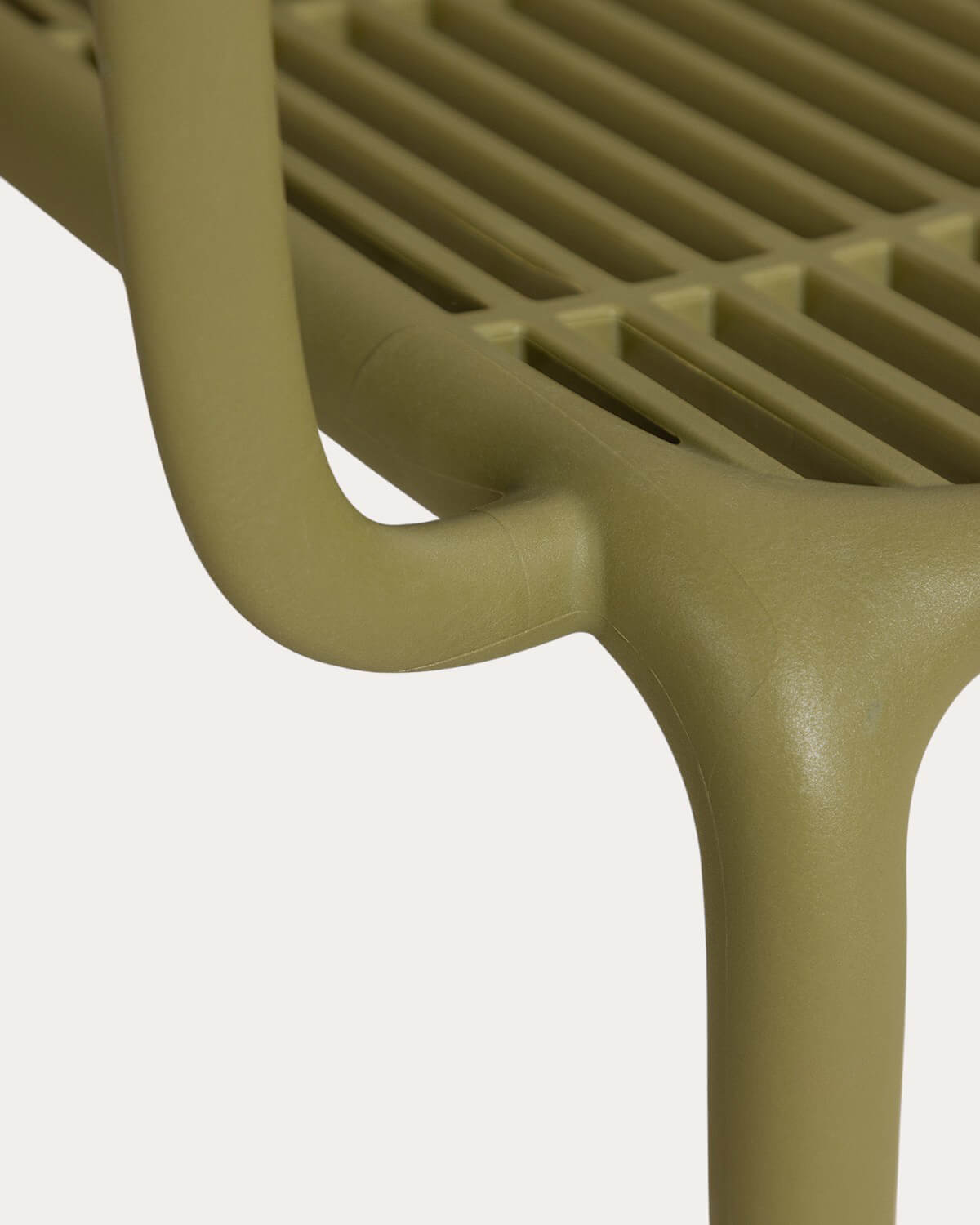 Pack of 2 Aisha Polypropylene Dining Chairs with Armrests, gallery image 8