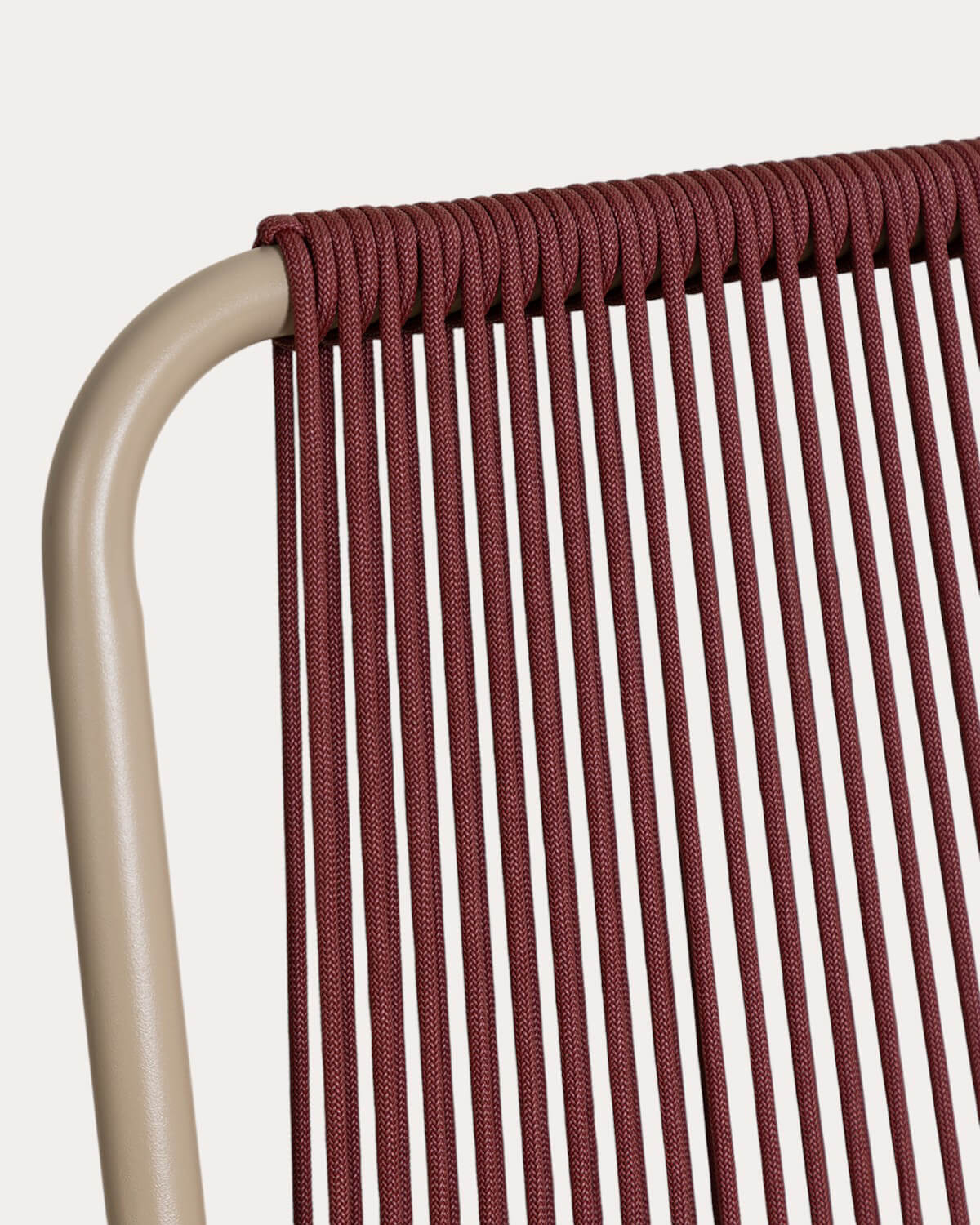 Outdoor Chair with Metal and Rope Armrests Mayailer, gallery image 4