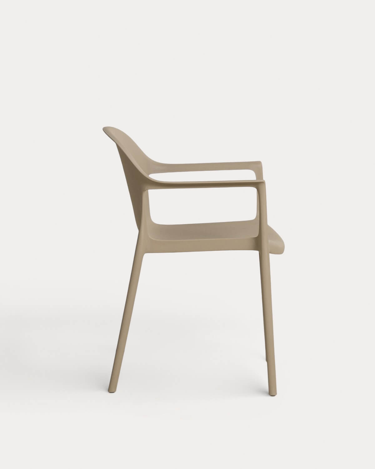 Pack of 2 polypropylene dining chairs with armrests Juana, gallery image 4