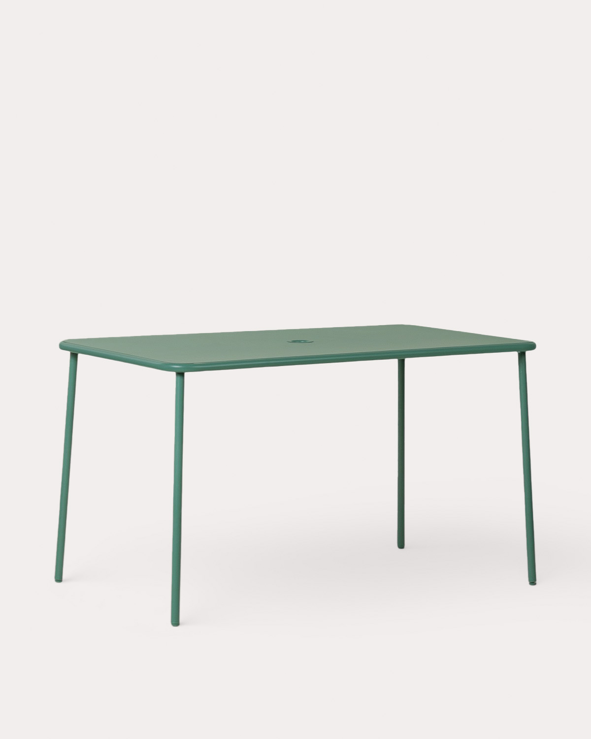 Rectangular Metal Outdoor Table (130x78 cm) Mijail, gallery image 1
