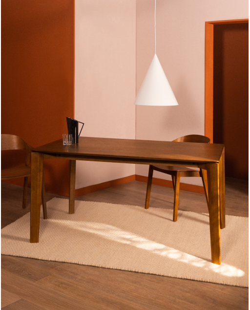 Rectangular Wooden Dining Table (150x90 cm) Meridel