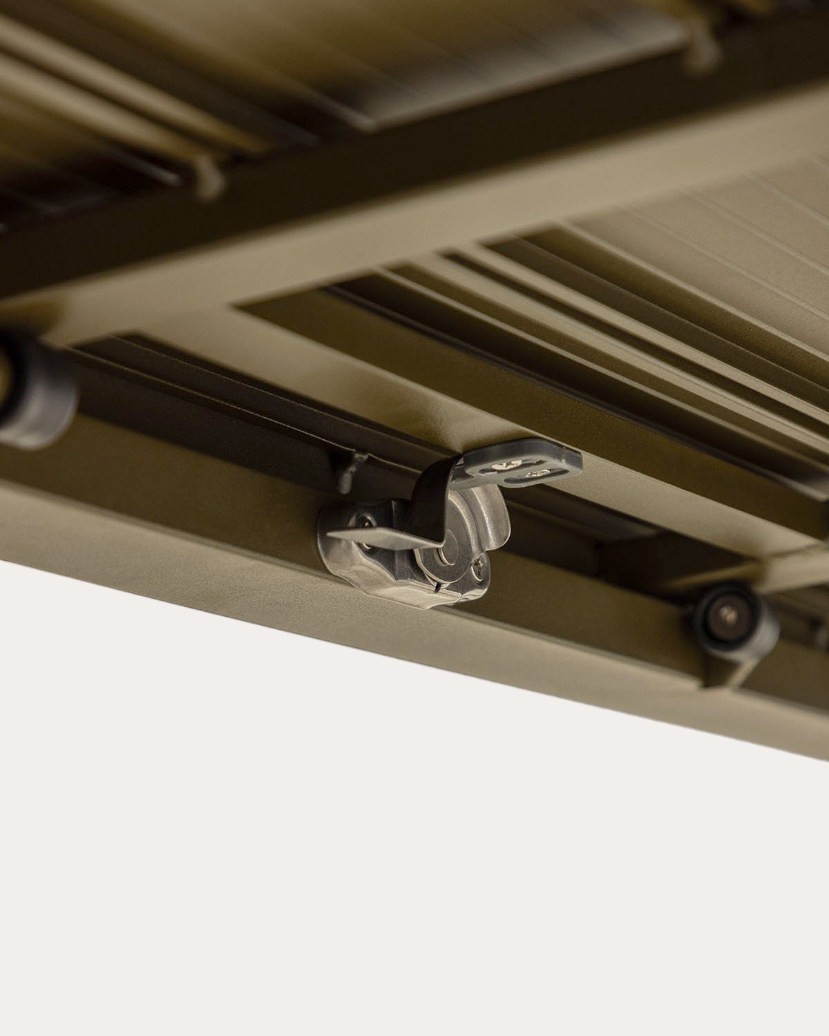 Extendable Rectangular Outdoor Aluminum Table (135-265x100 cm) Seila, gallery image 8