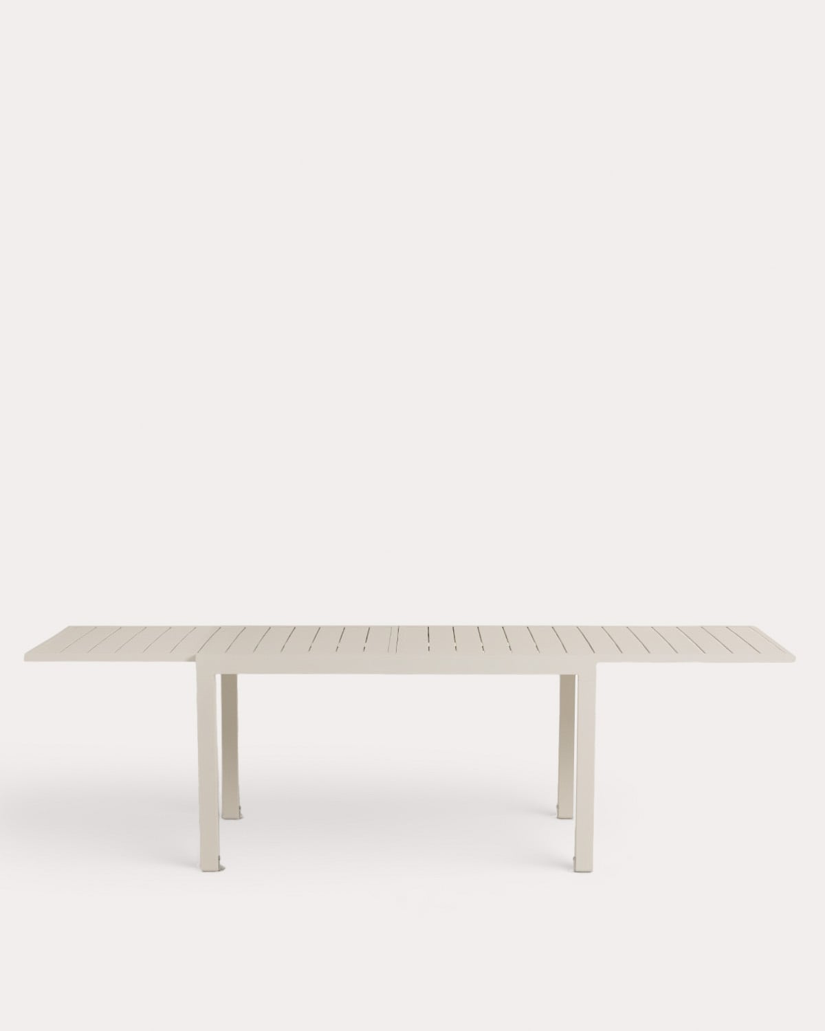 Extendable Rectangular Outdoor Aluminum Table (135-265x100 cm) Seila, gallery image 4