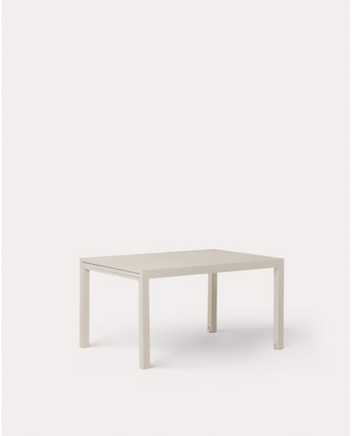 Extendable Rectangular Outdoor Aluminum Table (135-265x100 cm) Seila