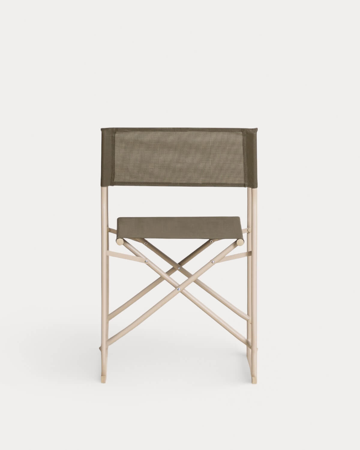 Folding Outdoor Chair in Metal and Fabric Bowye, gallery image 4