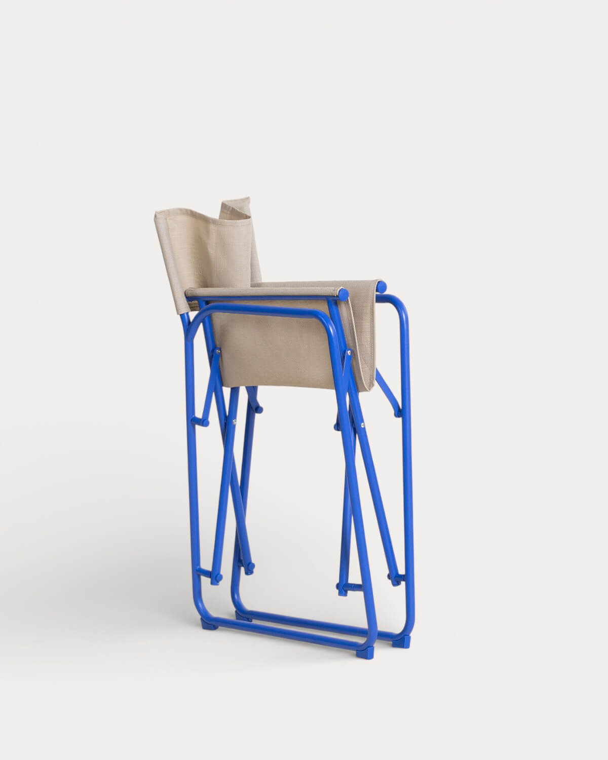 Folding Outdoor Chair in Metal and Fabric Bowye, gallery image 2