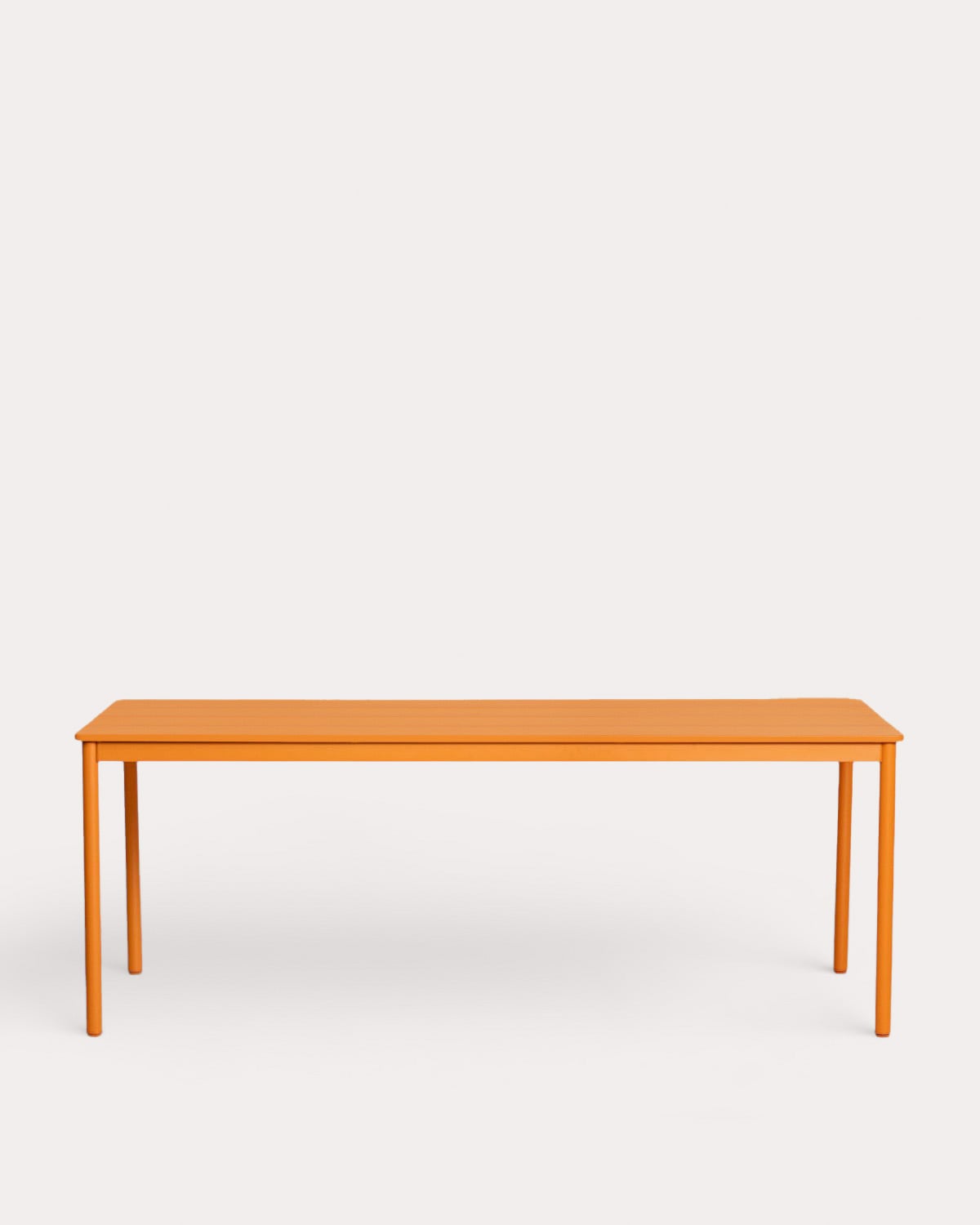 Rectangular Metal Outdoor Table (200x90 cm) Dessie, gallery image 6