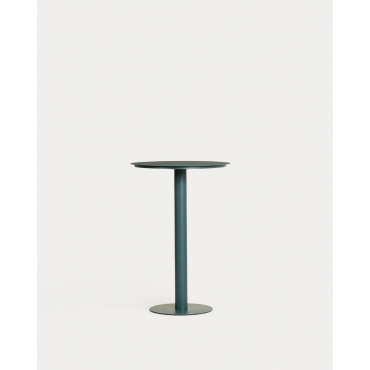 Round Metal Outdoor High Table (Ø70 cm) Banon Green Grove - The Masie