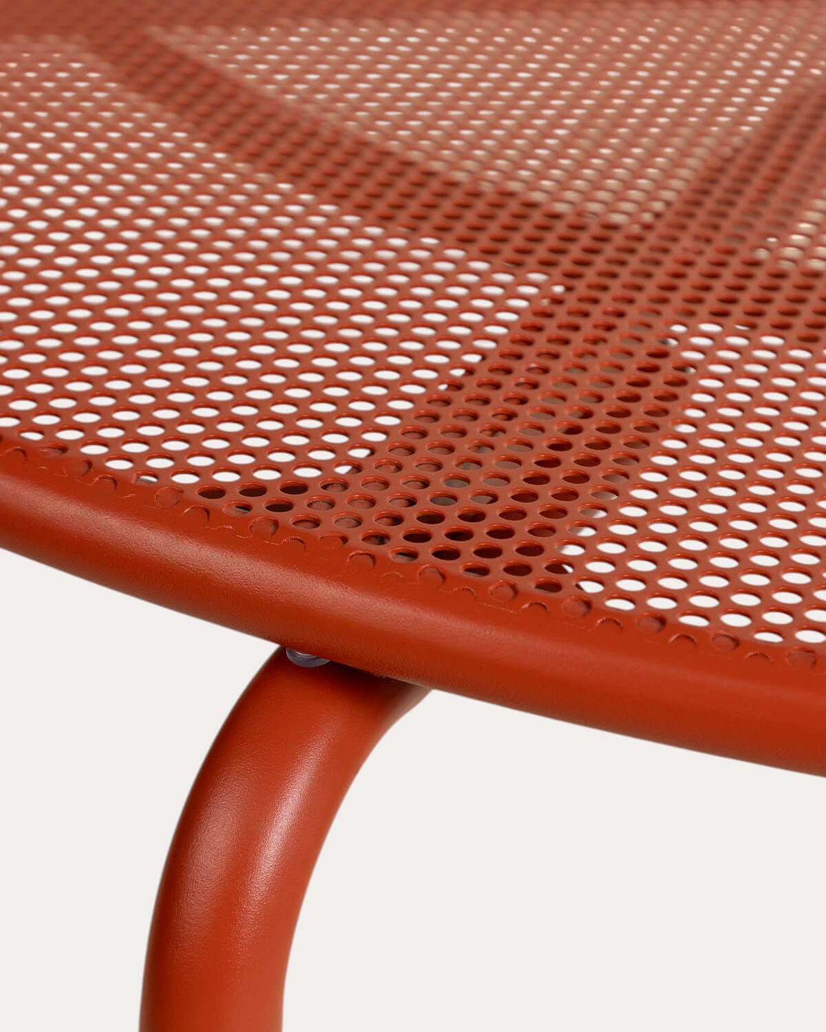 Outdoor Round Metal Table (Ø110 cm) Dorothea, gallery image 5