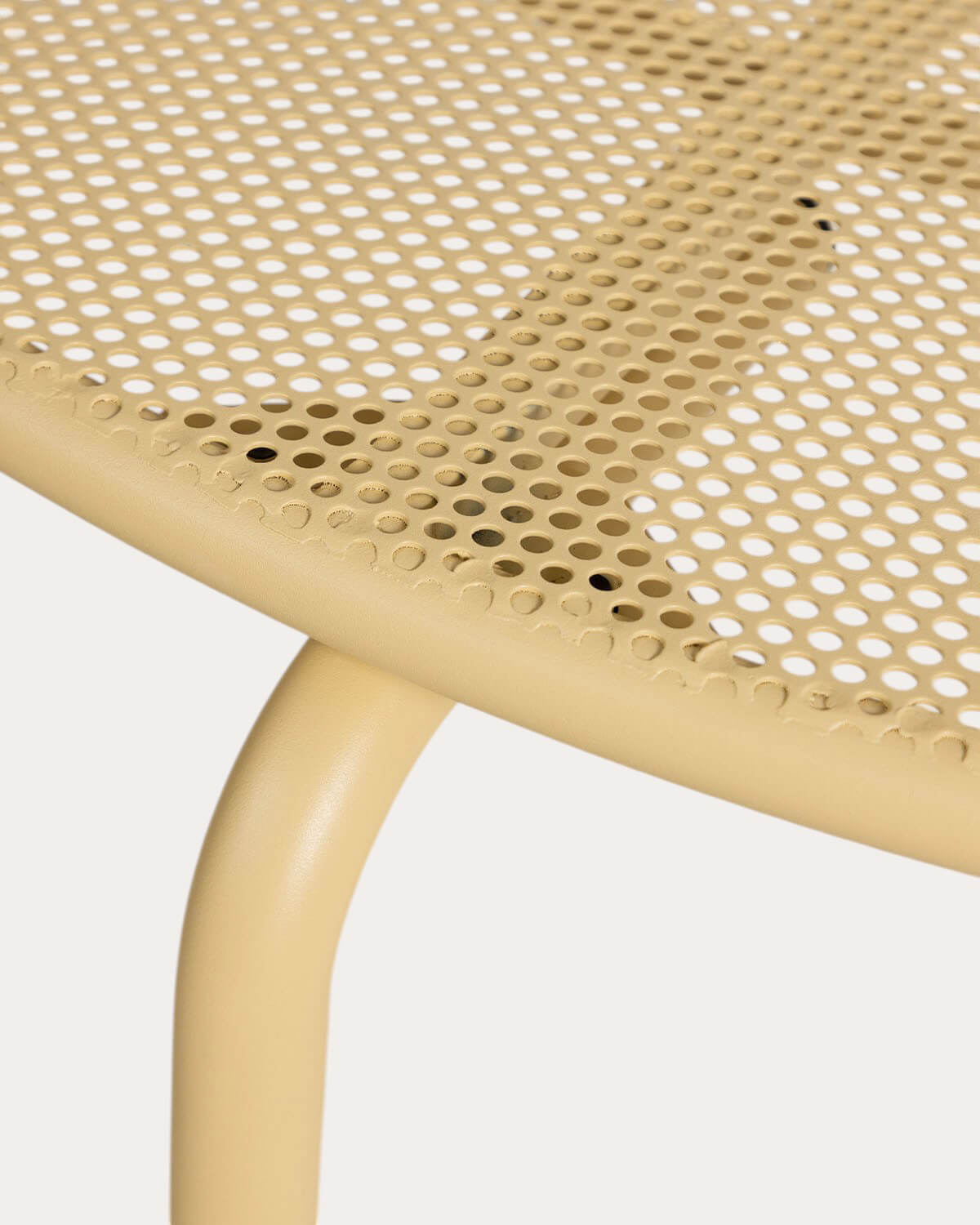 Outdoor Round Metal Table (Ø110 cm) Dorothea, gallery image 3