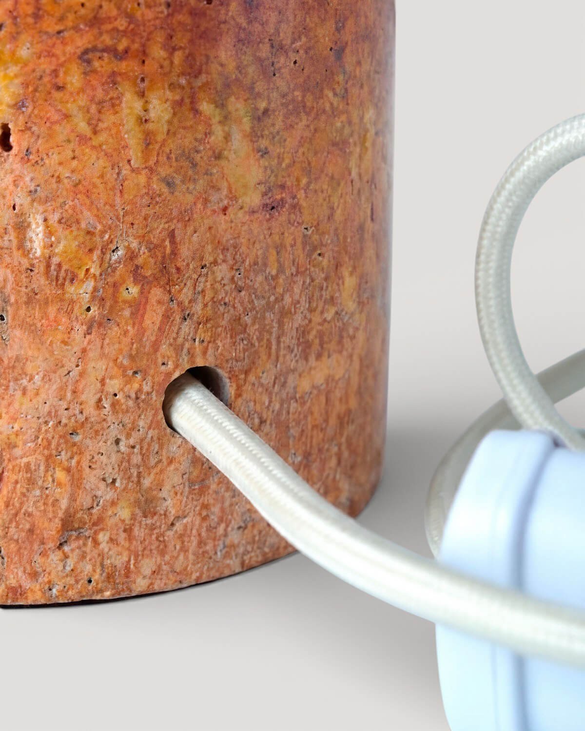 Fauzzi Traventino Marble Table Lamp, gallery image 5