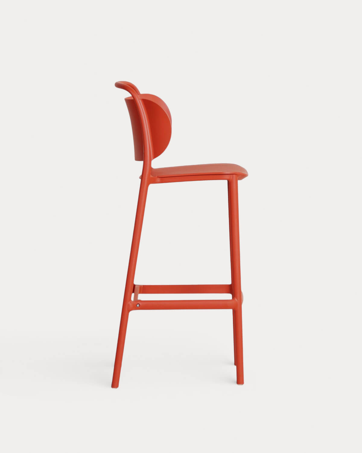 High Polypropylene Outdoor Stool (77 cm) Kole, gallery image 2