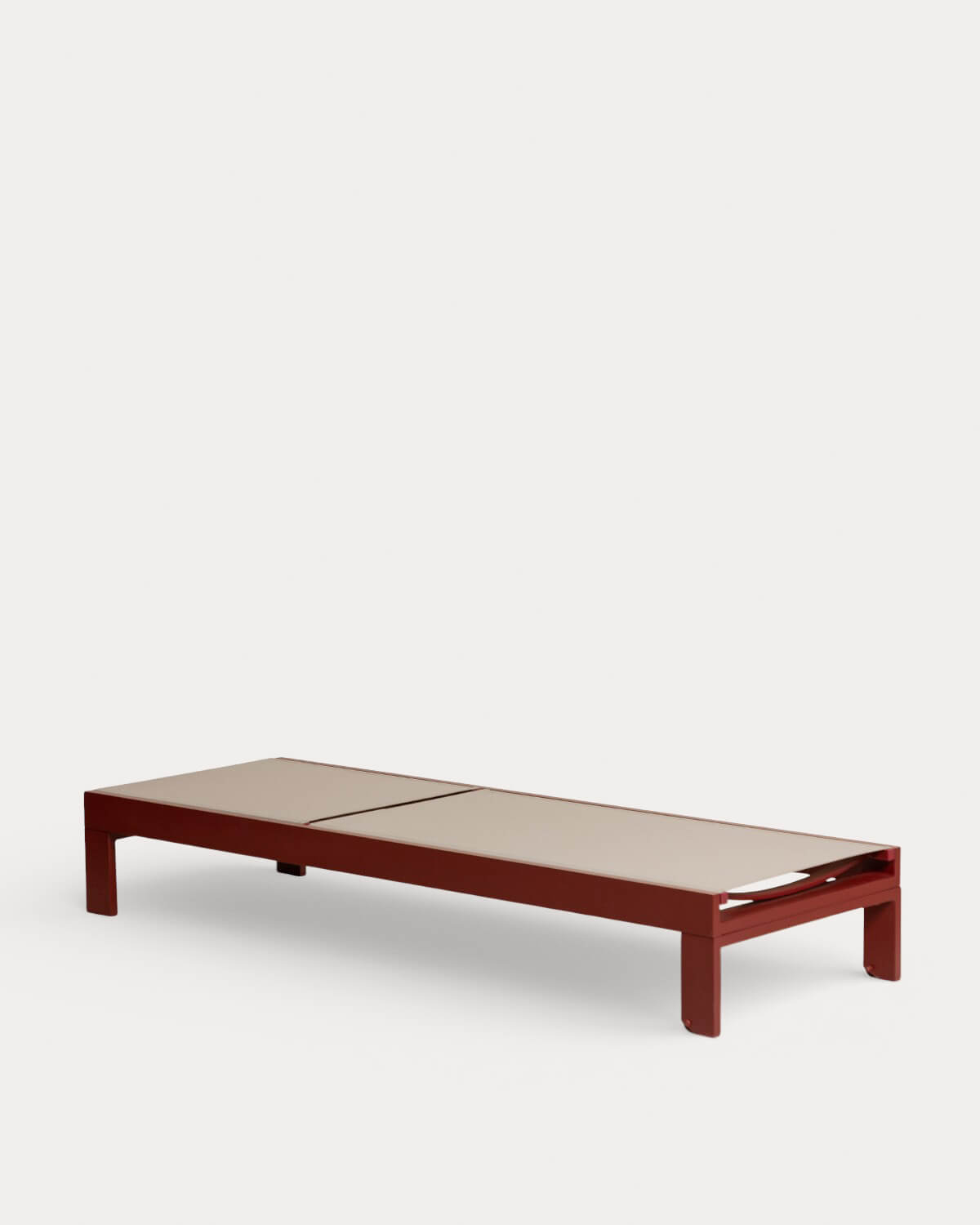 Aluminium and Fabric Reclining Sun Lounger New Kreta, gallery image 4