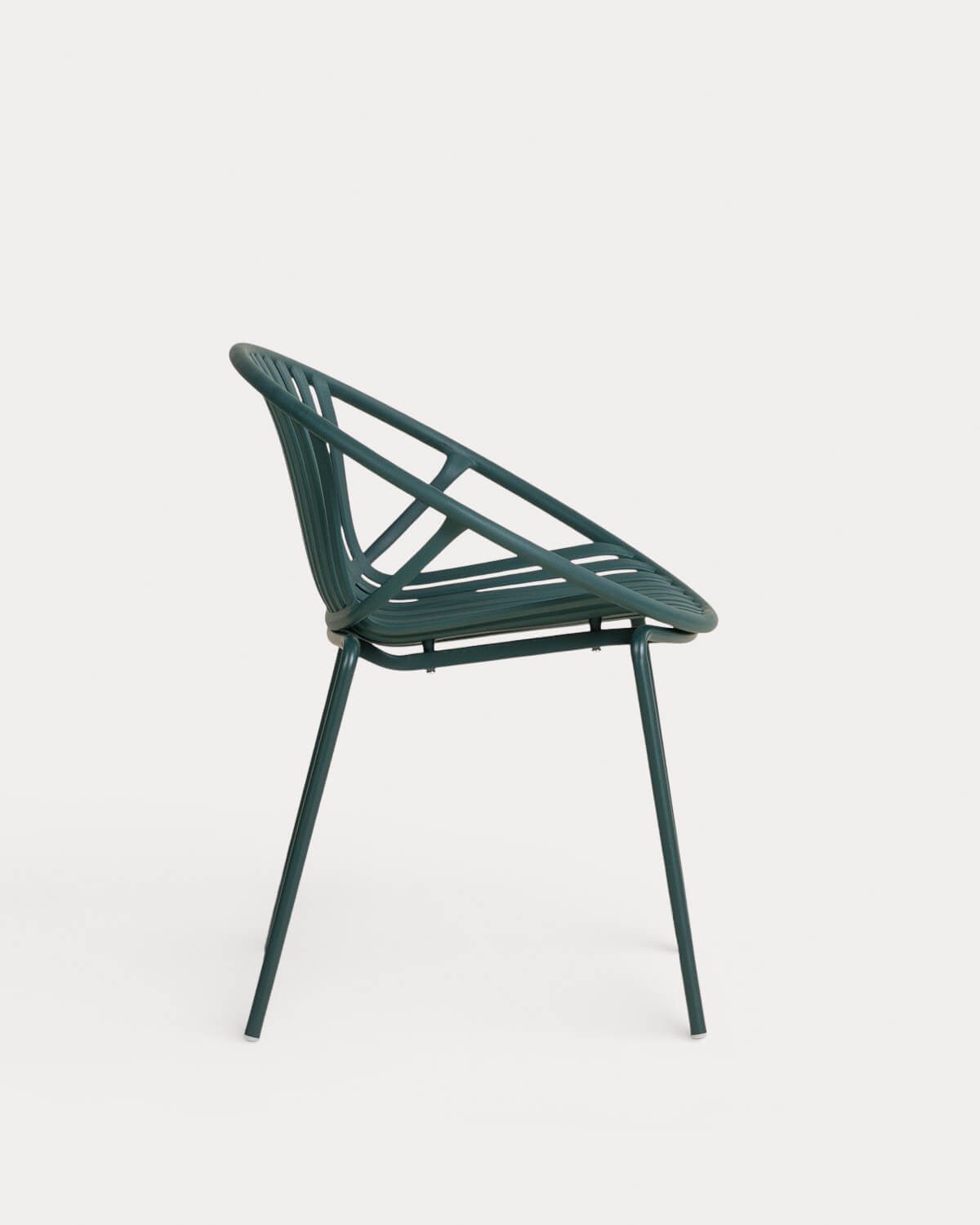 Pack 4 Outdoor Chairs made of Polypropylene and Metal Anier, gallery image 2