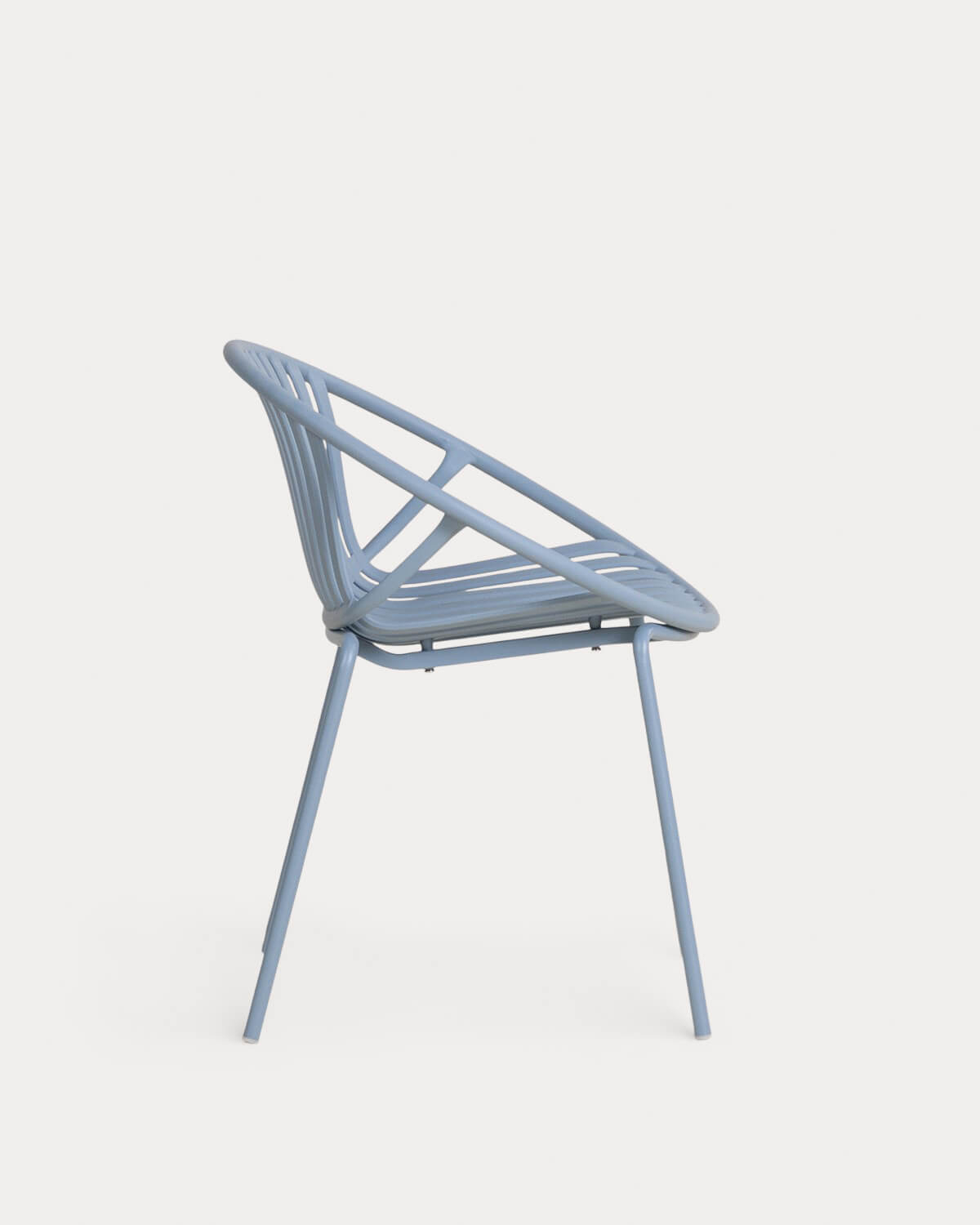 Pack 4 Outdoor Chairs made of Polypropylene and Metal Anier, gallery image 2
