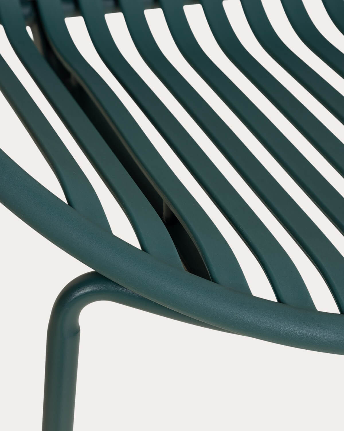 Pack of 2 polypropylene and metal dining chairs Anier, gallery image 8