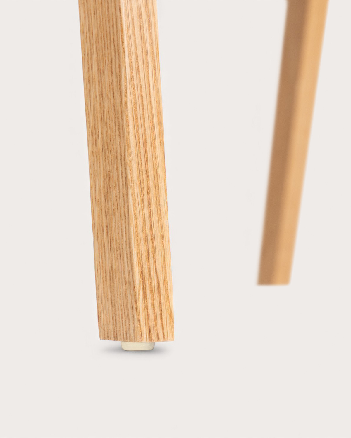 Pack 2 High Oak Wood Stools (65 cm) Laly, gallery image 8