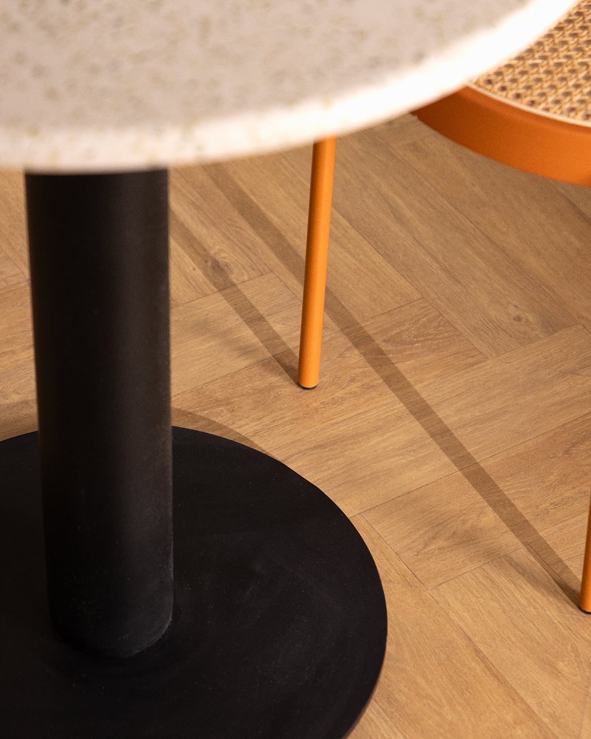 Round Terrazzo Dining Table (Ø70 cm) Habana, gallery image 6