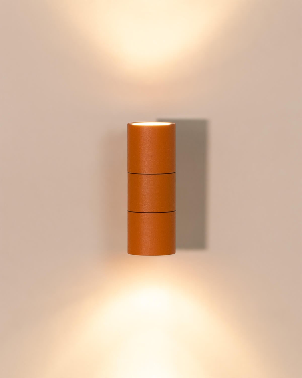 Metal Outdoor Wall Light 2 Light Points Mahora, gallery image 4