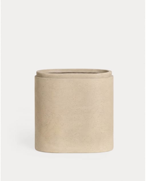 Oval Cement Planter (35x23 cm) Bieito