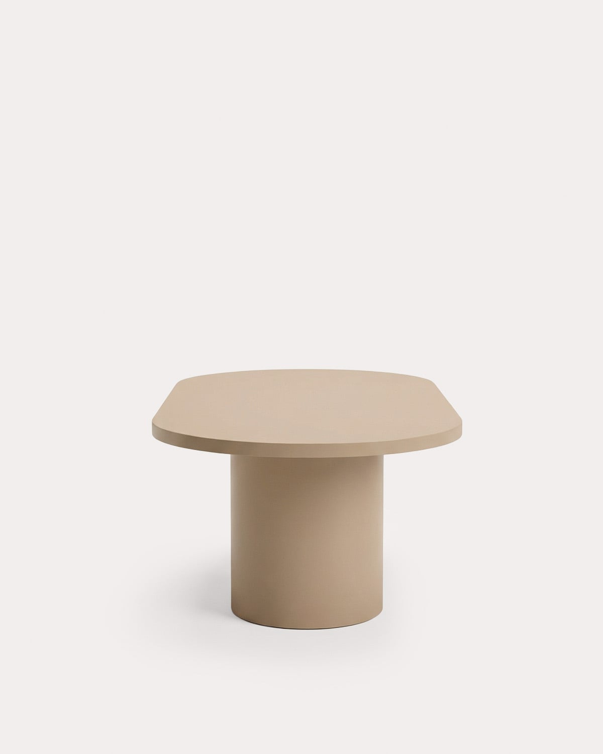 Extendable Round Outdoor Aluminum Table (Ø120-240x120 cm) Beca, gallery image 6