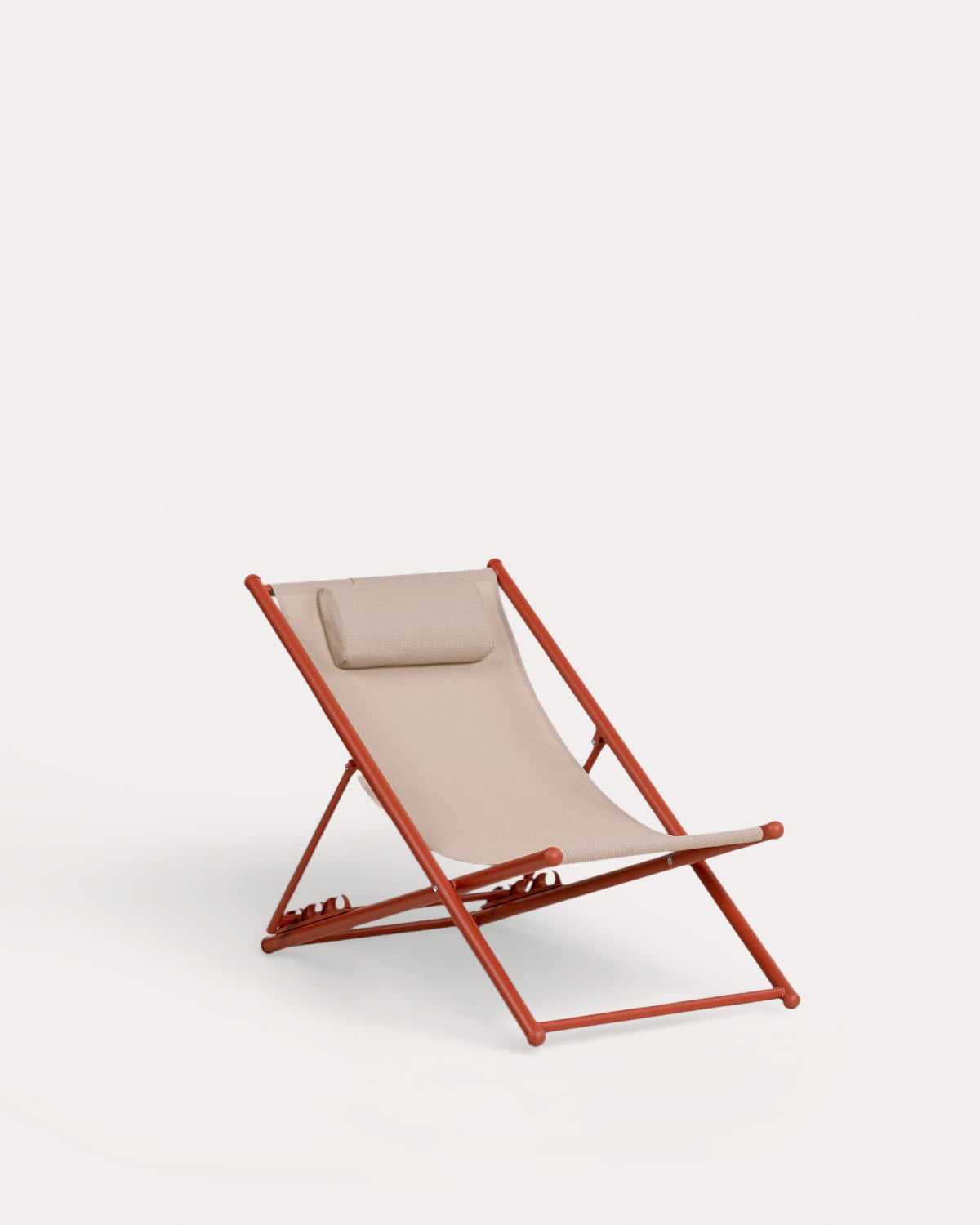 Reclining Metal and Fabric Hammock Ohiane, gallery image 1