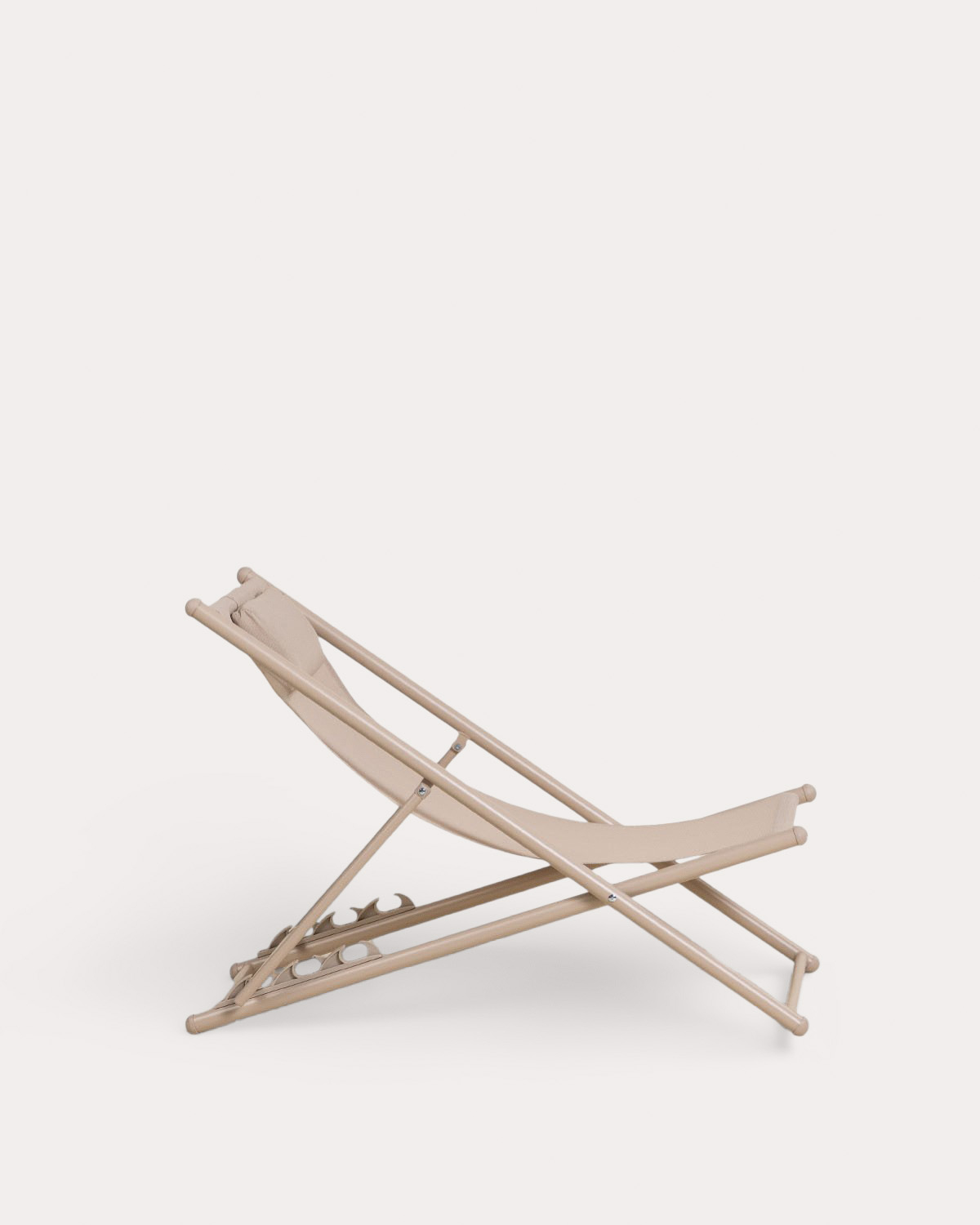 Pack of 2 Reclining Metal and Fabric Hammocks Ohiane, gallery image 2