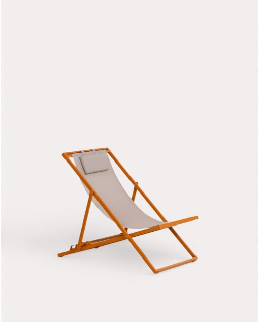 Rilas Aluminum Reclining Hammock - Orange Terra