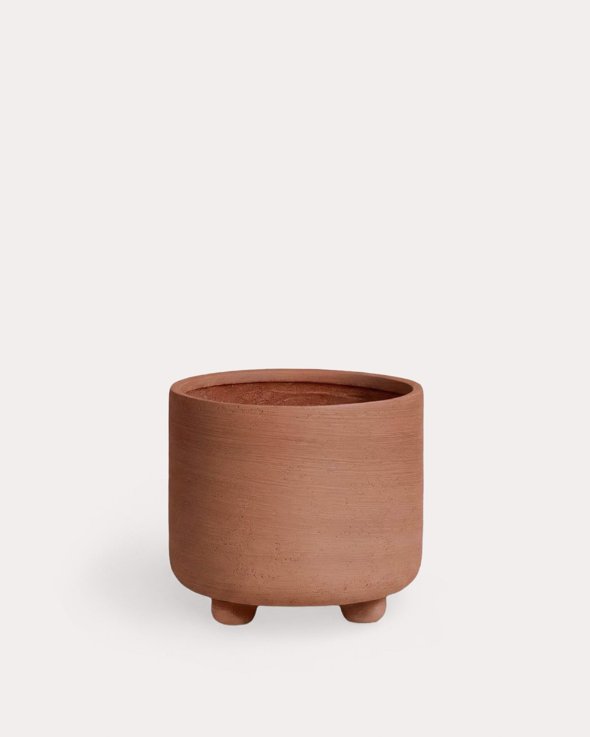 Round Cement Planter Petunia, gallery image 2