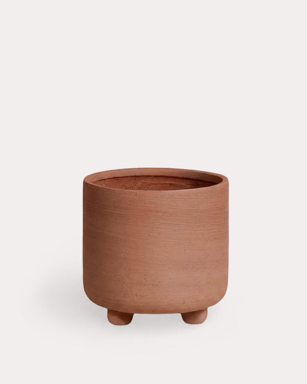 Round Cement Planter Petunia, gallery image 2