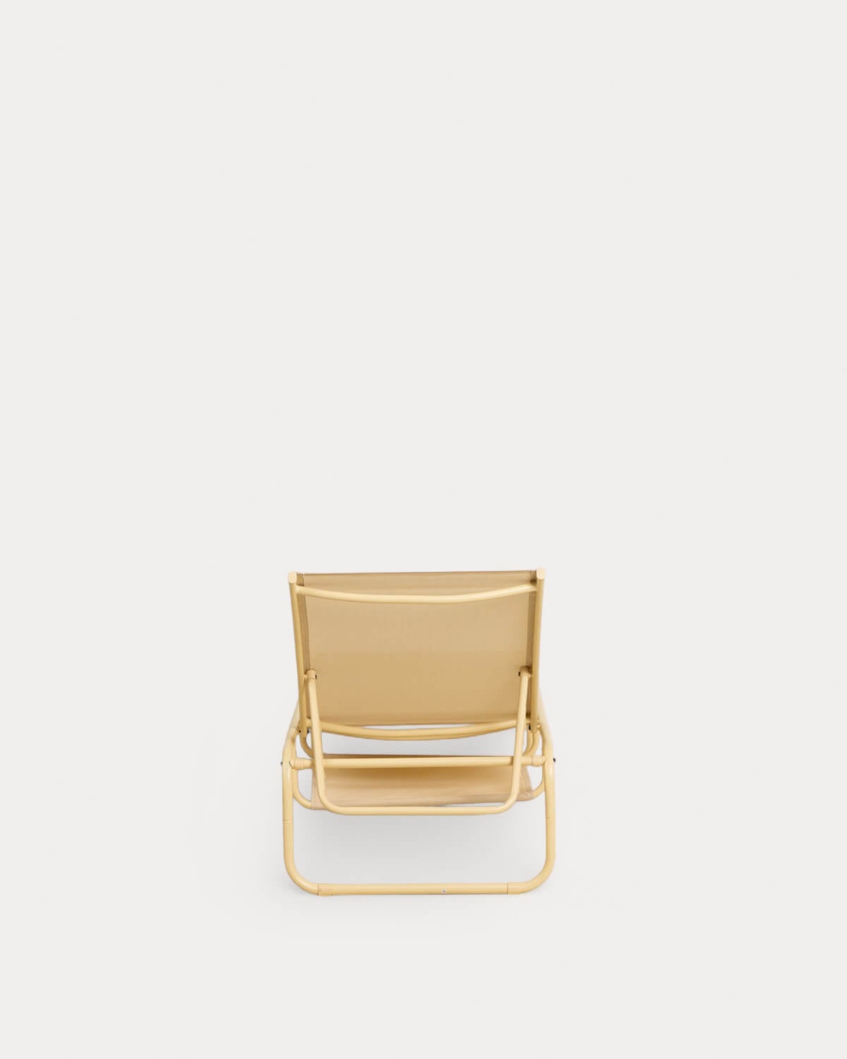 Reclining Metal and Fabric Sun Lounger Ohiane, gallery image 3