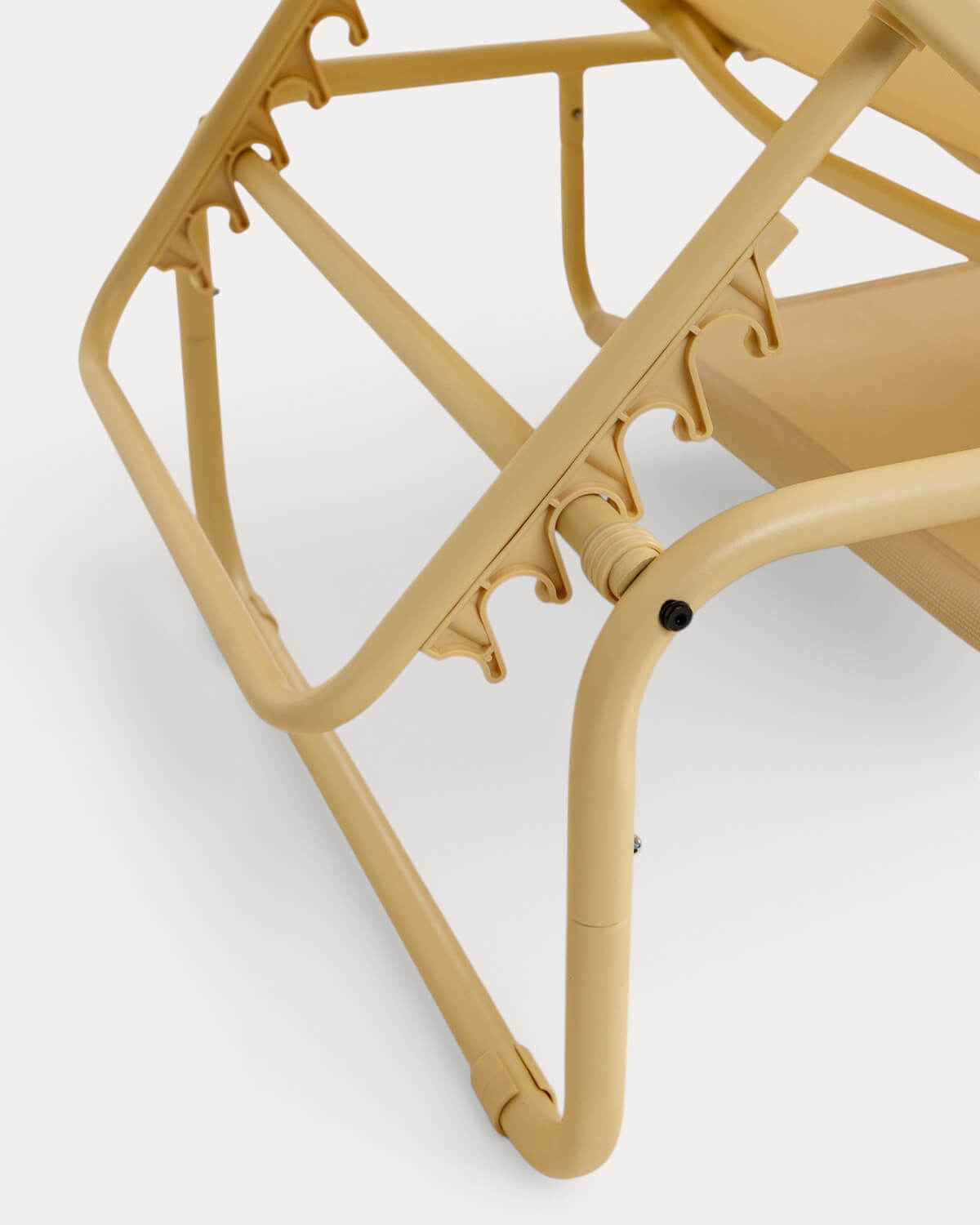 Reclining Metal and Fabric Sun Lounger Ohiane, gallery image 7