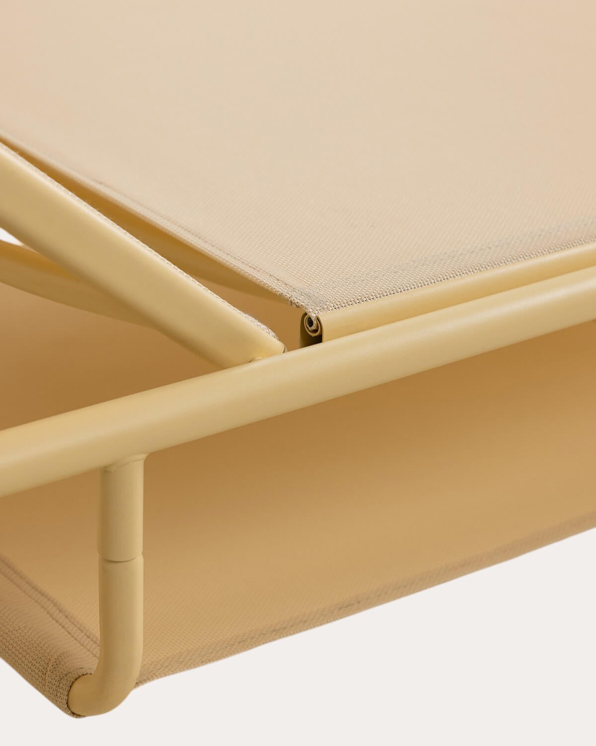 Pack 2 Reclining Metal and Fabric Sun Loungers Ohiane, gallery image 6