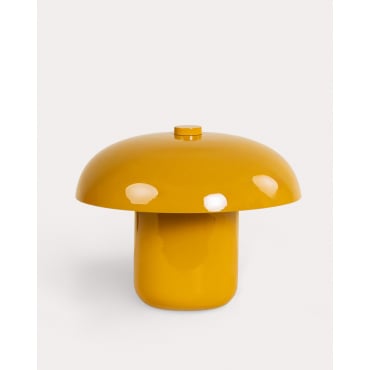 Metal Table Lamp Madine Yellow Curry - The Masie