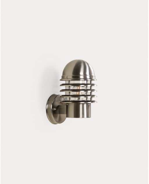 Metal Outdoor Wall Light Leora - Chrome