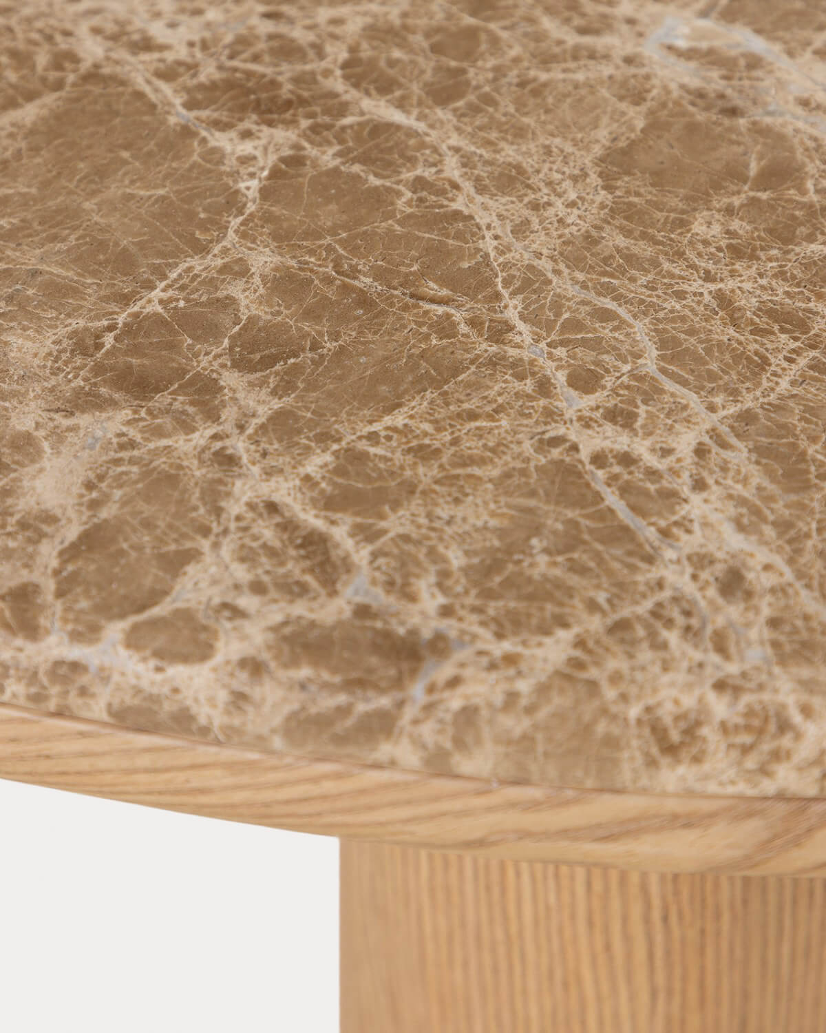 Marble and Wood Coffee Table (120x80 cm) Thomy, gallery image 5