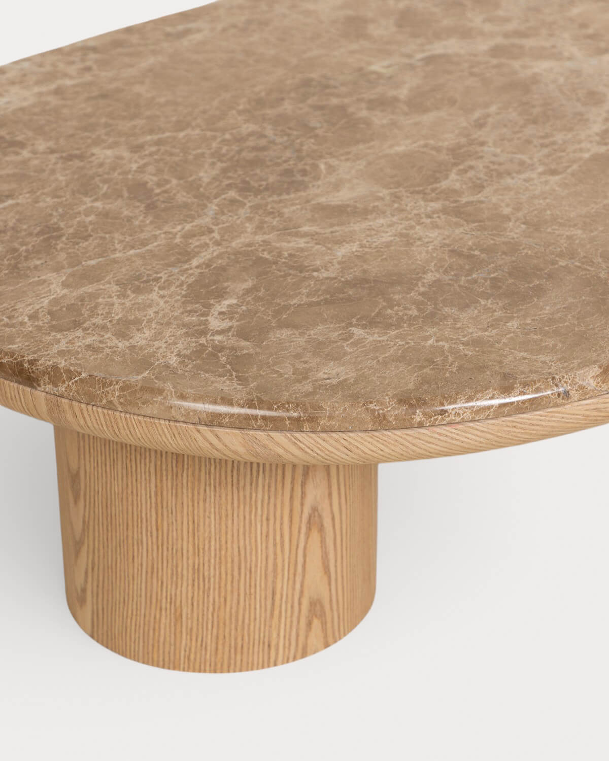 Marble and Wood Coffee Table (120x80 cm) Thomy, gallery image 6