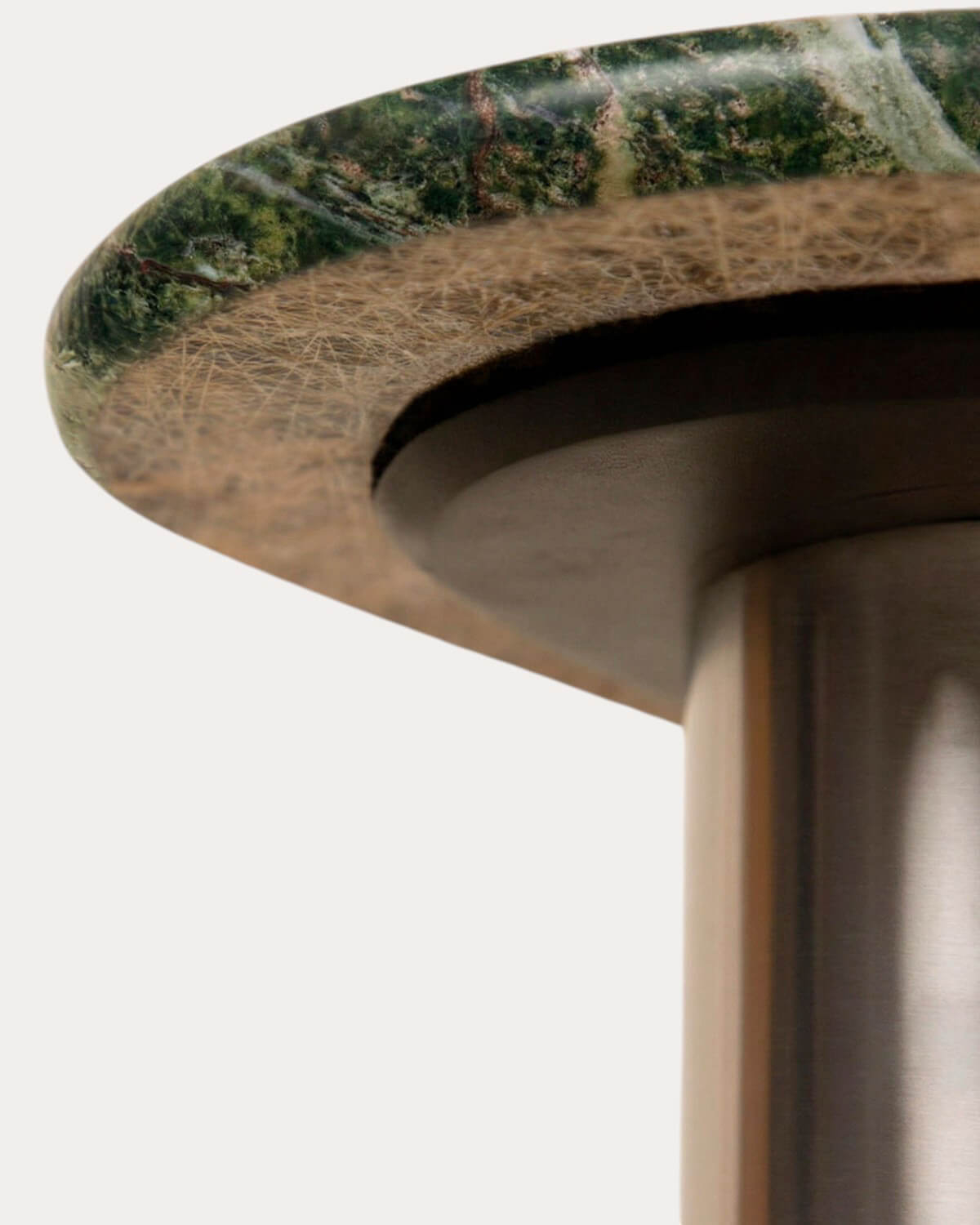 Oval Metal Side Table Lahuga, gallery image 5