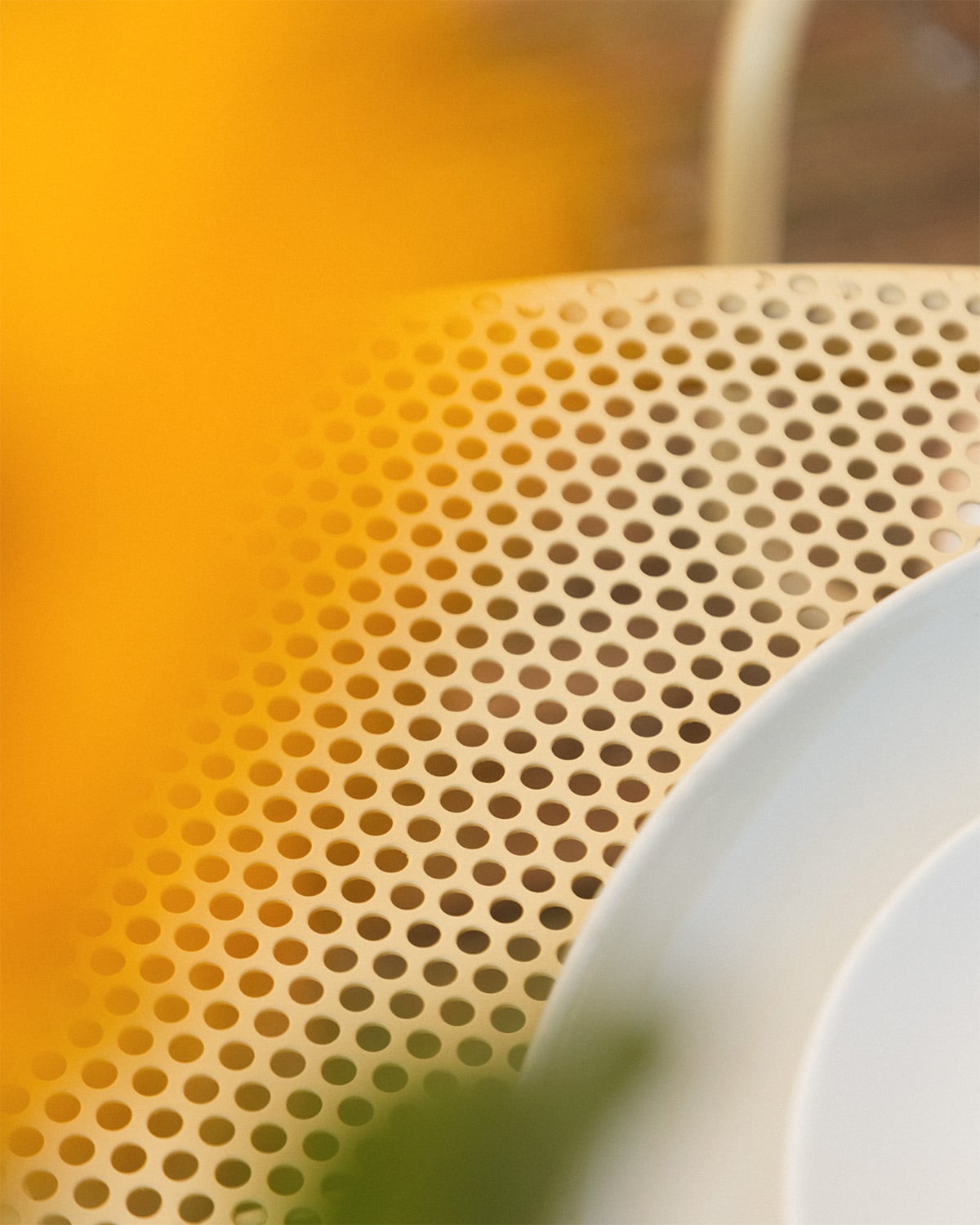 Outdoor Round Metal Table (Ø110 cm) Dorothea, gallery image 3