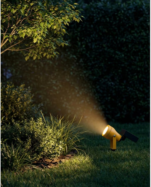 Outdoor Aluminum Solar LED Spotlight Lythea