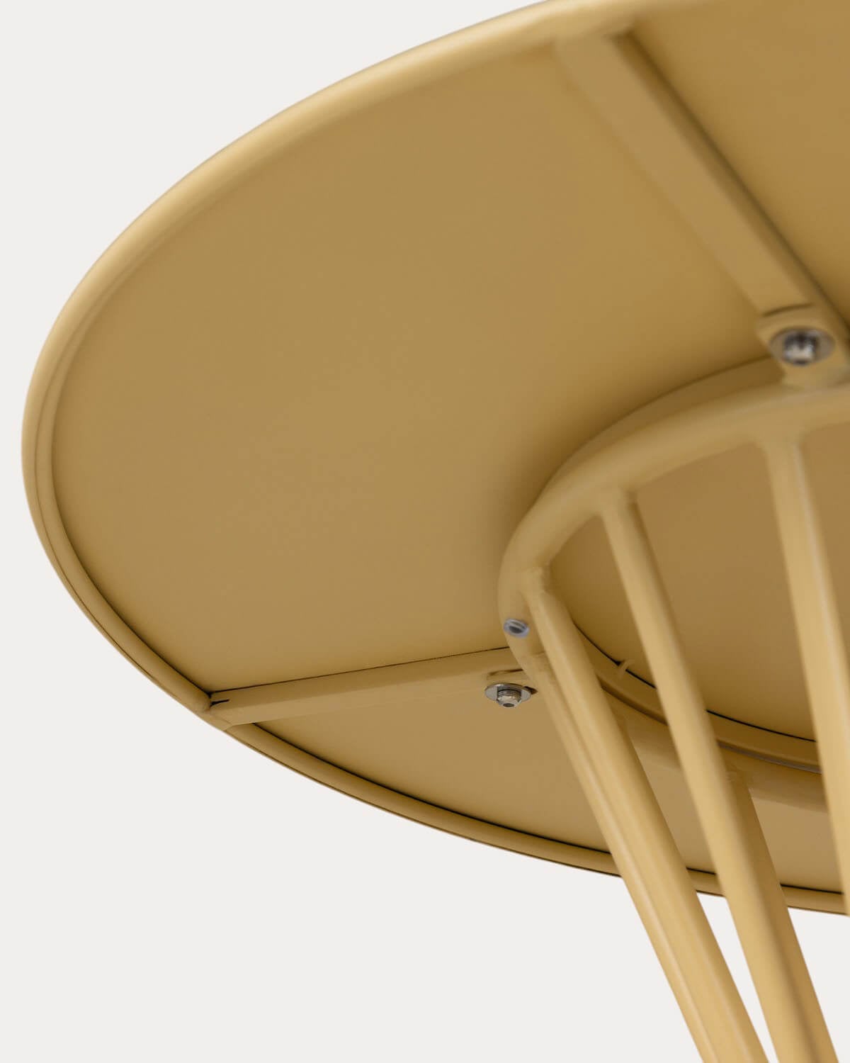 Round High Table Set (Ø70 cm) Nouli and 2 Metal High Stools (75 cm) Mayailer for Outdoor Use, gallery image 8