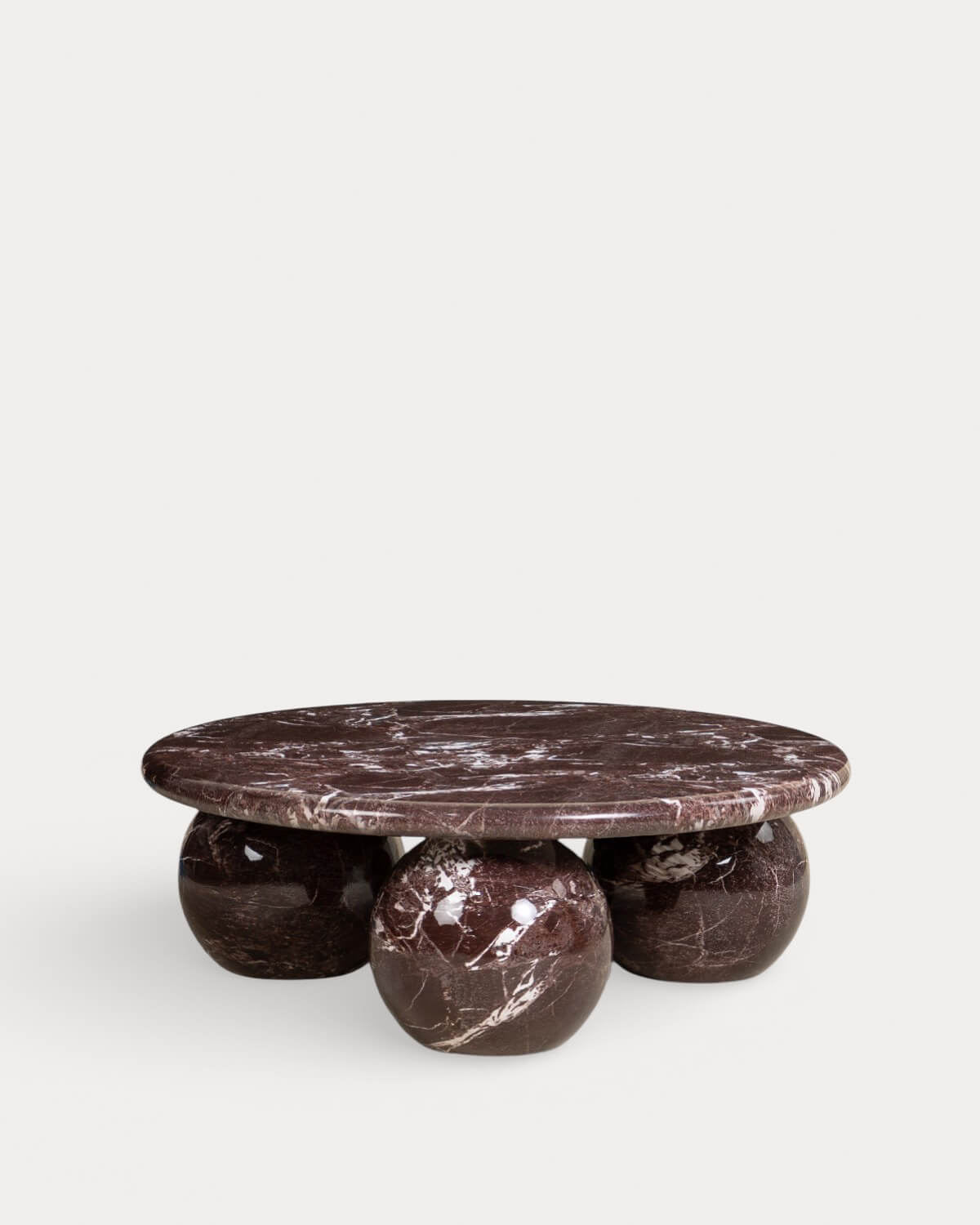 Round Concrete Coffee Table (Ø100 cm) Nuza, gallery image 1