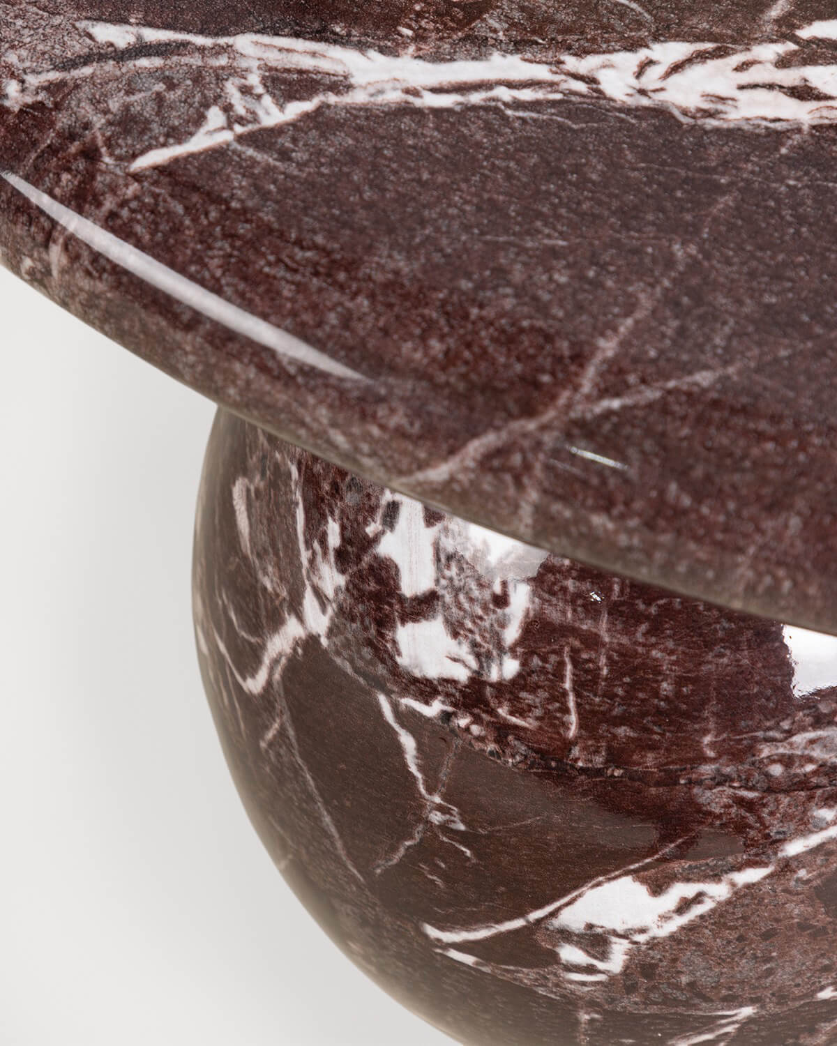 Round Concrete Coffee Table (Ø100 cm) Nuza, gallery image 4