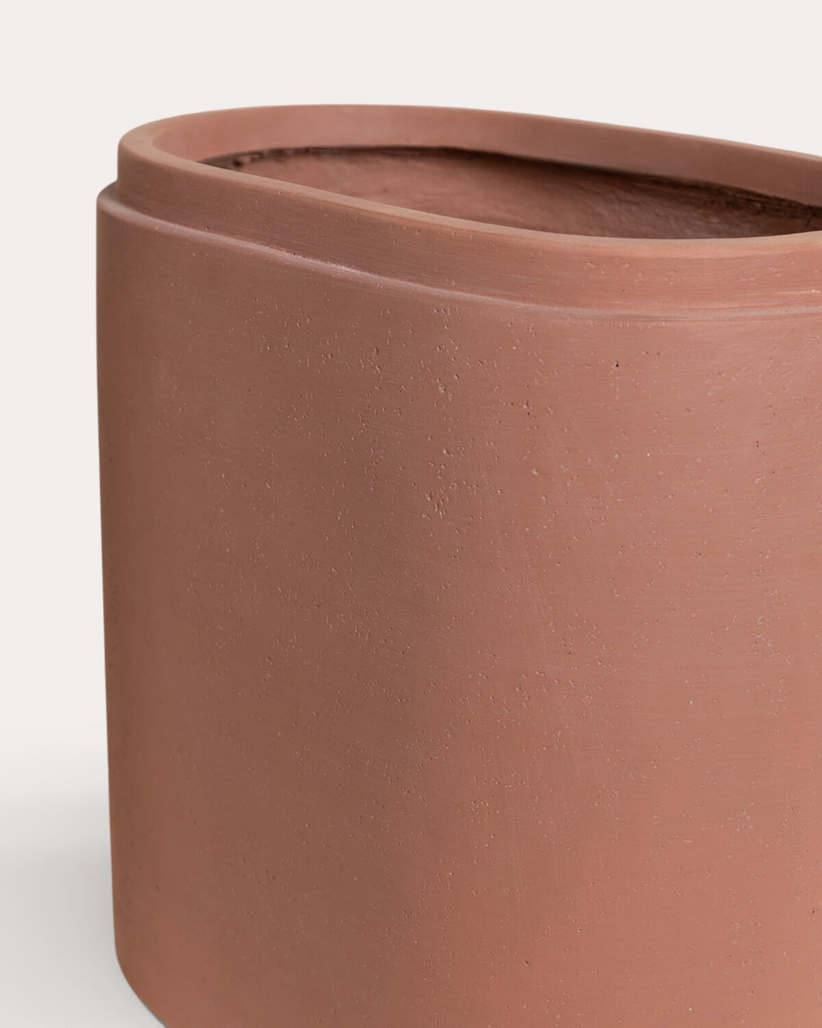 Set of 2 Elongated Cement Planters Bieito, gallery image 4