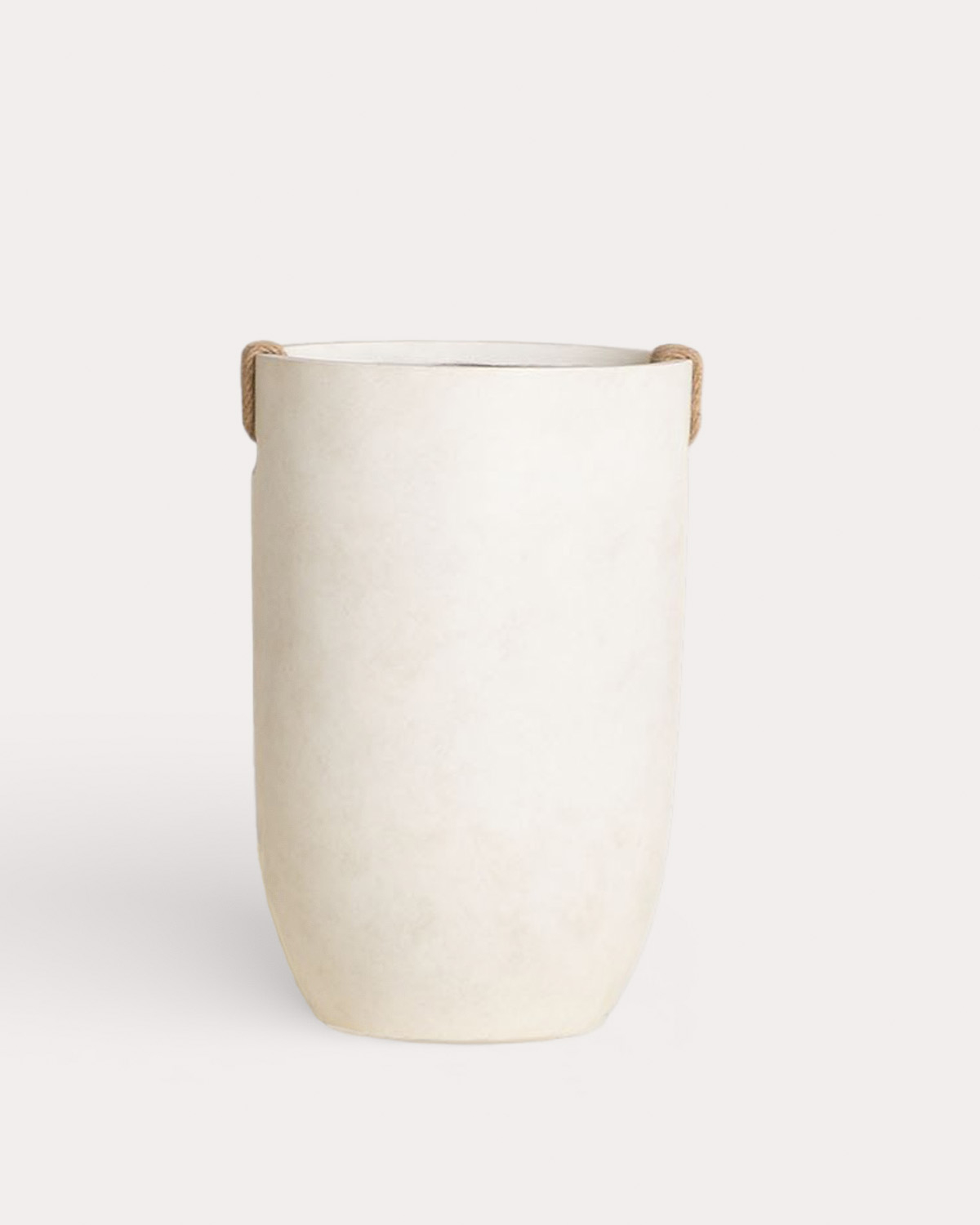 Tall Round Cement Planter Fitonia, gallery image 2