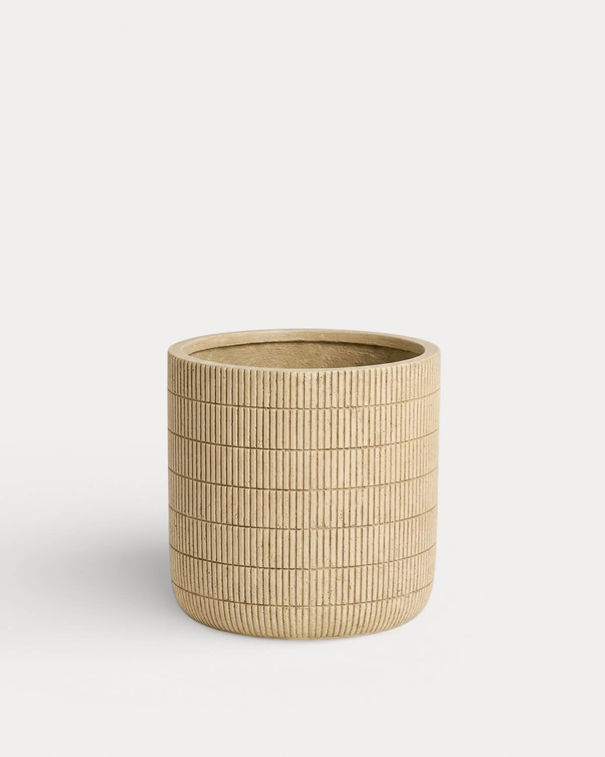 Set of 2 Low Cement Planters Potos, gallery image 2