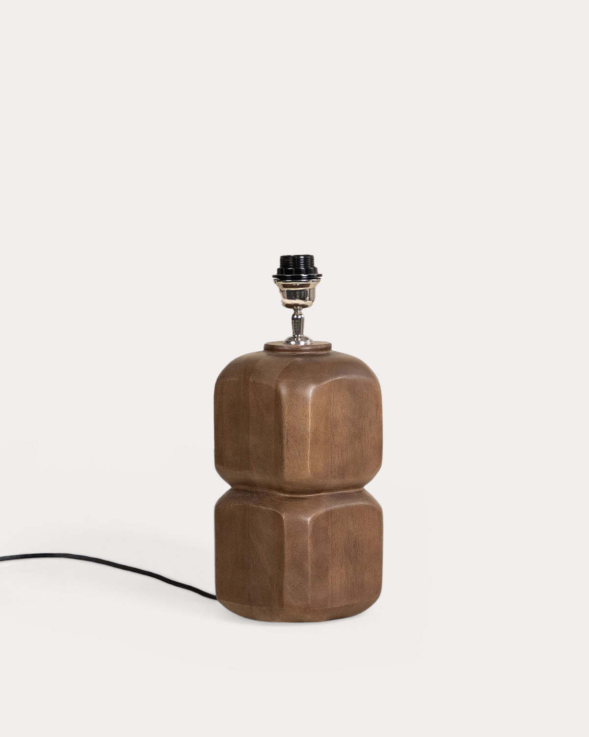 Mango Wood Table Lamp Base Teryn, gallery image 1